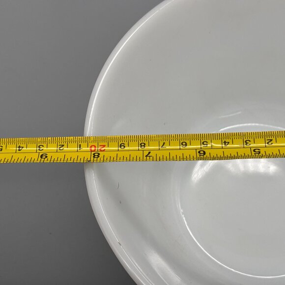 Vintage Federal Glass Vegetable Harvest 2 Quart Garden Vegetable Milk Glass Bowl - Picture 9 of 10